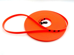 2 METRY Linka treningowa dla psa 10 mm NEON POMARAŃCZOWY
